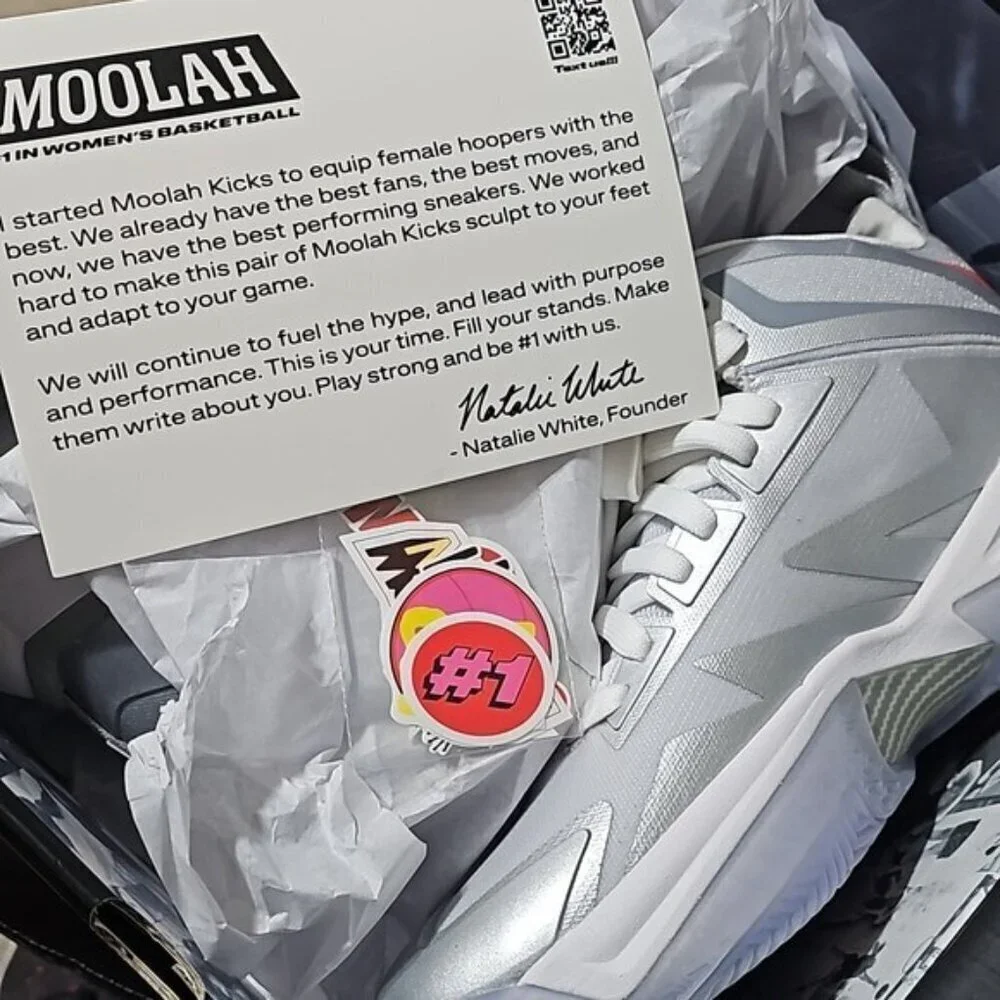 Moolah Triple Double Basketball Shoes Size 7 New